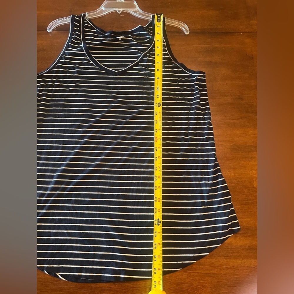 A.n.a. Black and white striped tank - Picture 6 of 6